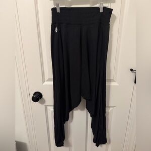 FP Movement by Free People Black Draped Harem Pants